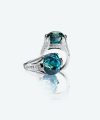 Two Green Blue Turquoise